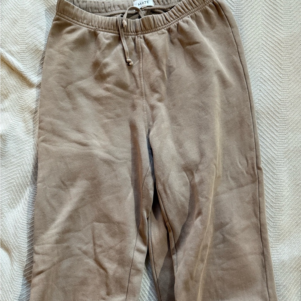 Mate the Label mushroom sweatpants with AMO turtleneck